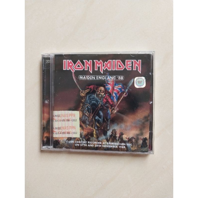 IRON MAIDEN ALBUM MAIDEN ENGLAND 88 ( 2 CD )