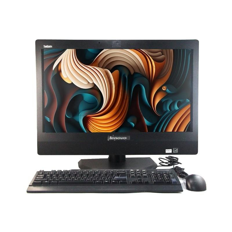 SALE STOCK !!! LENOVO AIO THINKCENTRE M93Z / CORE I7-4770 / 8GB RAM / SSD 256GB + HDD 1TB / WEB CAM / 23&quot; FHD / WINDOWS 10 PRO ORIGINAL / FREE MOUSE &amp; KEYBOARD /  HITAM