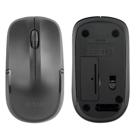 ITSTORE Delux Optical Mouse Wireless Tanpa Kabel M136 Original