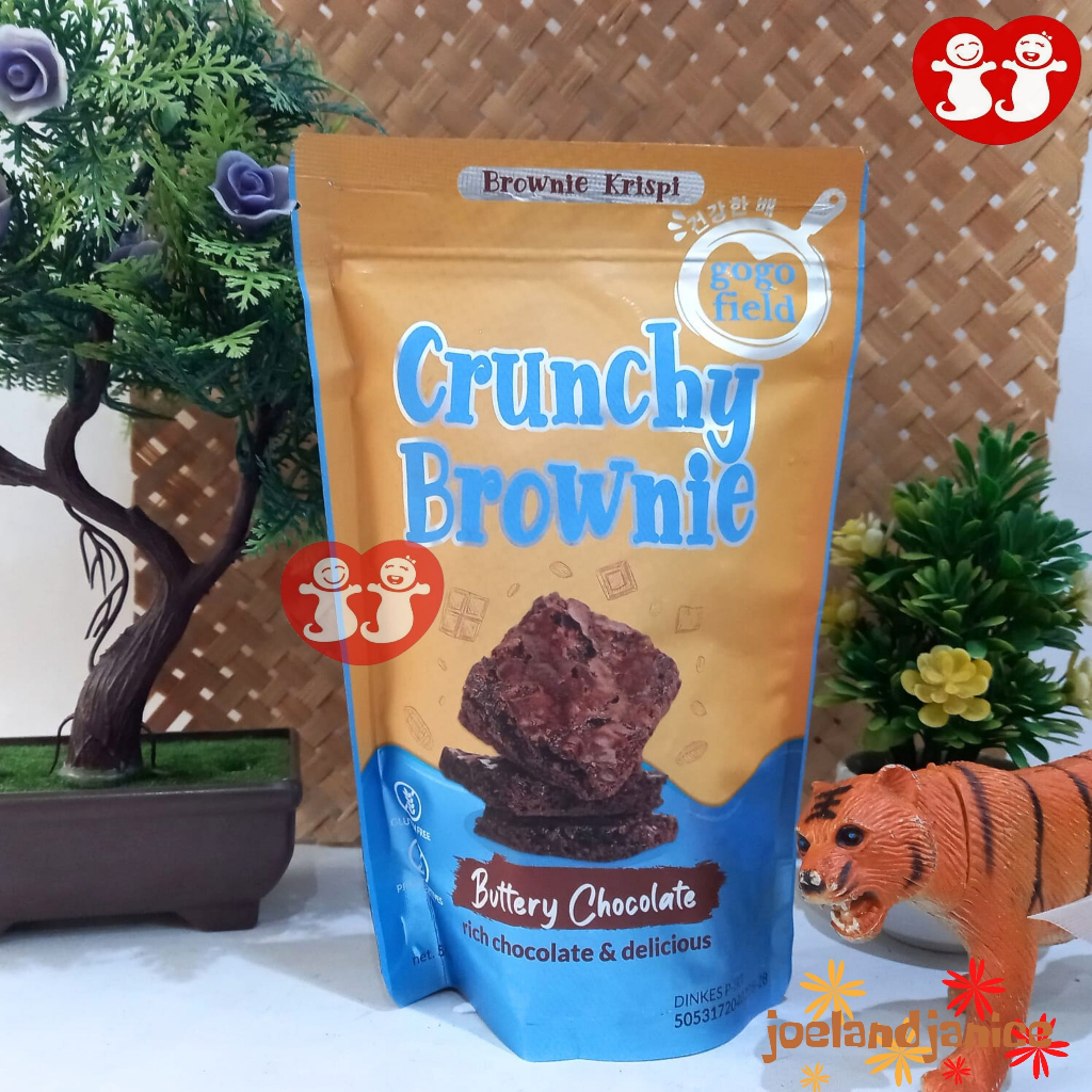 Gogofield Crunchy Brownie 50gr Butterly Chocolate