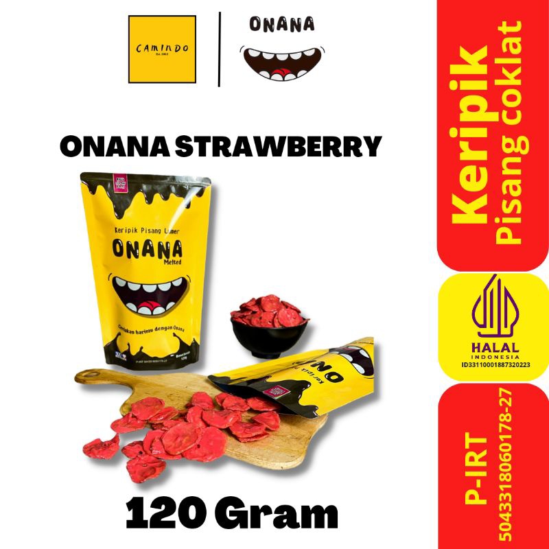 

TERMURAH!!! ONANA KERIPIK PISANG STRAWBERRY