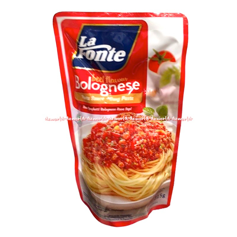 La Fonte Bumbu Spaghetti 315gr La Fonte Bolognese Saus Spageti Lafonte Bolonaise Bolog Nase