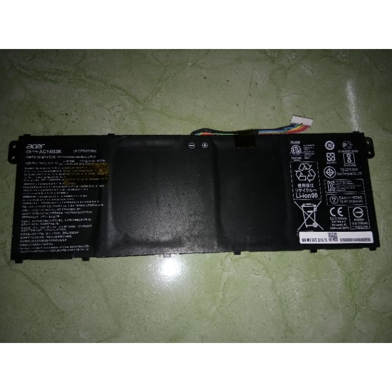 Baterai Polymer ACER Drop/Mati untuk kanibalan