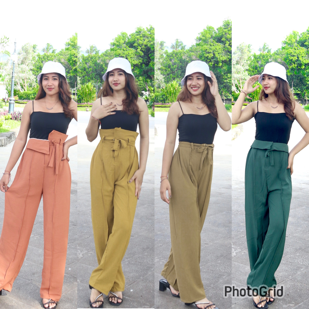 RIRIN PANTS AIRFLOW // HIGHWAIST KULOT 4 STYLE // KULOT HW AIRFLOW 4 STYLE