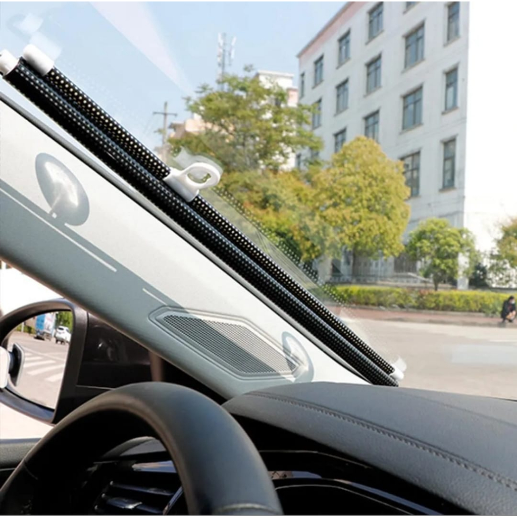 tirai roll kaca mobil/sun shield mobil/pelindung panas 58x125cm