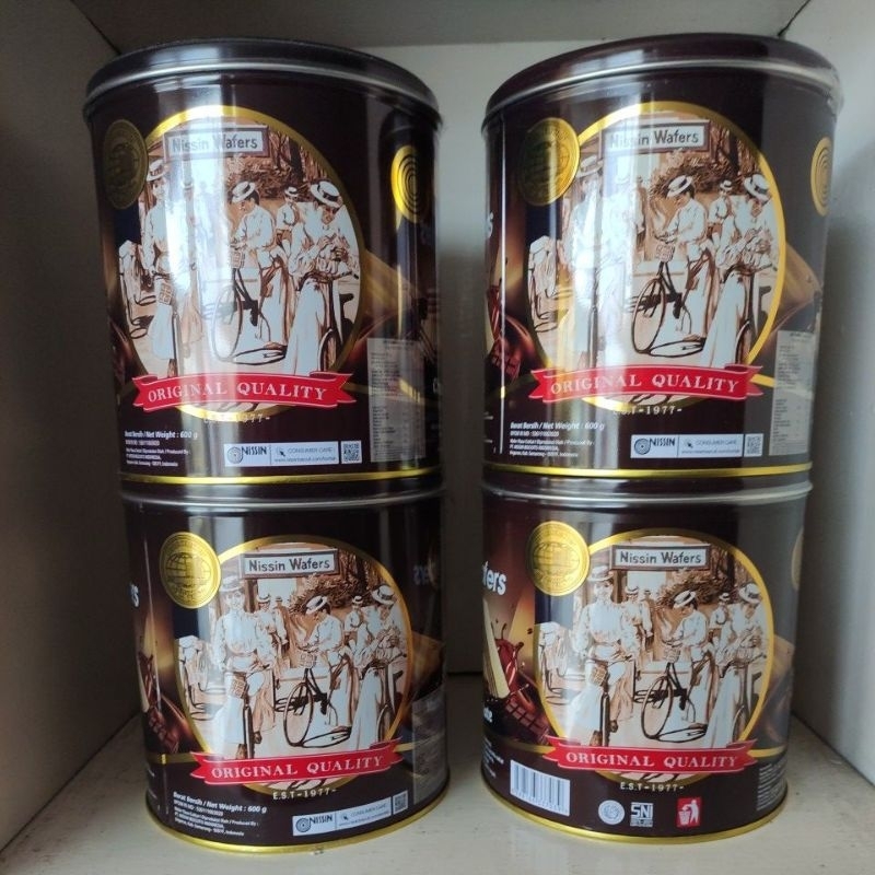 

NISSIN WAFER KALENG 600G 600 GRAM