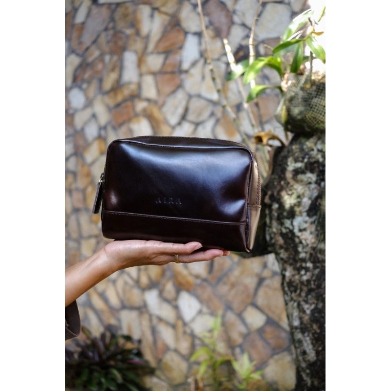 Dompet Kulit Asli Pouch Marlo Pouch Unisex