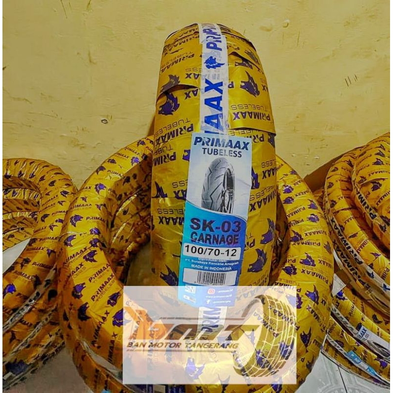 Primaax SK 03 uk 100/70 RING 12 Tubelees