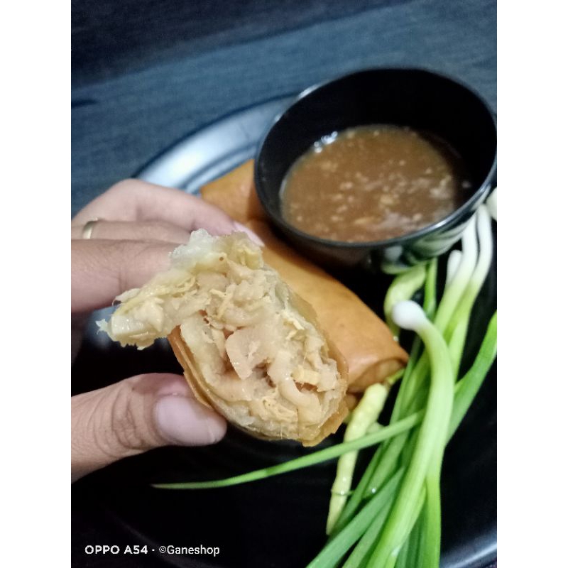 (NO COD) Lumpia Semarang full rebung Ampel+ayam Lumpia asli "Resep Bu Nardi" pengiriman khusus J&t d