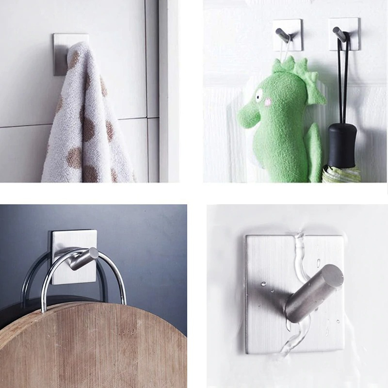 Gantungan Dinding Hook Hanger Stainless Steel SUS304 - 8958 - Black