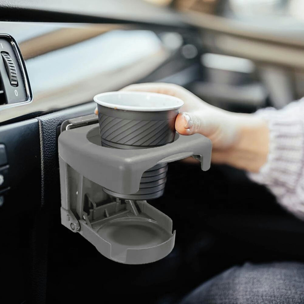 YUN Mall Foldable Car Cup Holder Tempat Botol Gelas Minuman Mobil Bisa Di Lipat