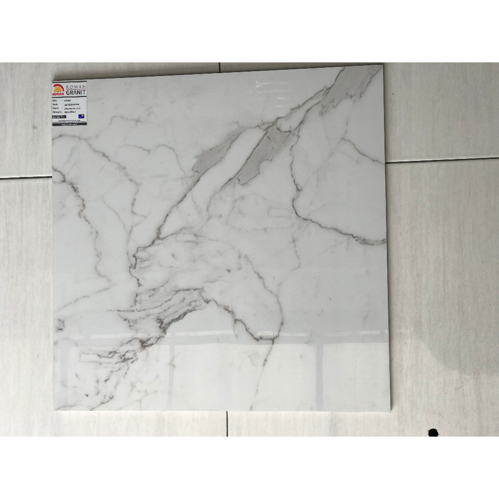 Roman Granit -dAvenza  Carrara AGT609852FR- 60x60cm -Glossy Khusus DI Yogyakarta