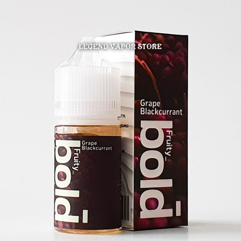 SALT NIC - LIQUID BOLD Grape Blackcurrant 30ML 12MG AUTHENTIC