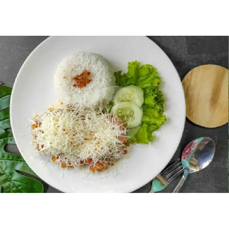 

Chicken Geprek Keju Mozarela