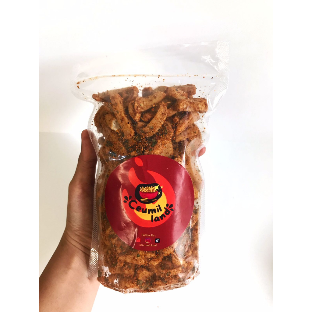 

BASRENG DAUN JERUK PEDAS 250 GR / BASRENG VIRAL PEDAS MANTAP 100% HOMEMADE