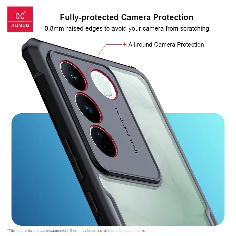 Case XUNDD Vivo V27 5G V27 Pro Anti Shockproof Camera Protection