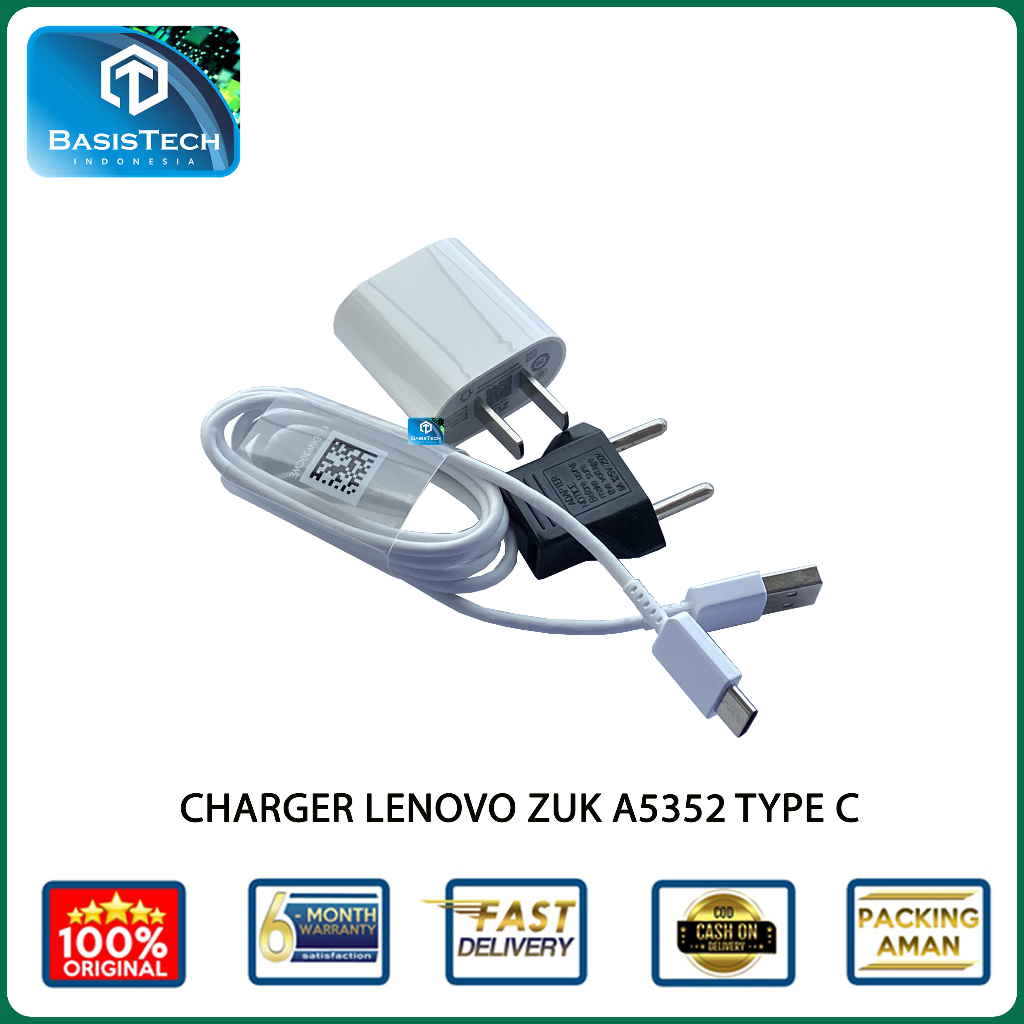 CHARGER LENOVO ZUK TYPE-C A5325 2.5A FAST CHARGE ORIGINAL HIGH QUALITY