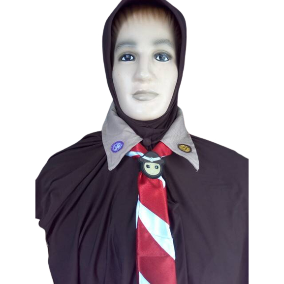 Jilbab Pramuka Instan (Kerudung Pramuka)