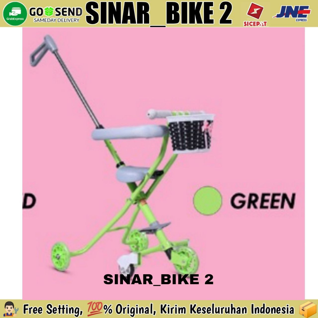 Baby Magic Stroller Genio Msgb-02 Roda 5 Kereta Dorong Anak Bayi