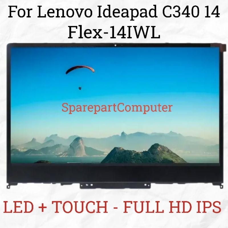 lcd led touchscreen lenovo c340 c340-14iwl c340-14api c340-14iml