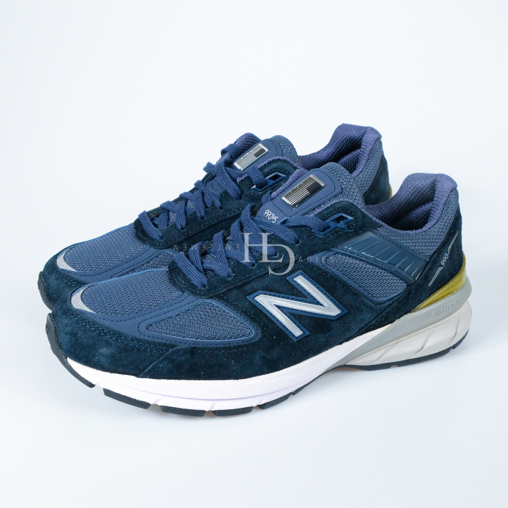 New Balance 990 V5 Navy/Grey M990NV5