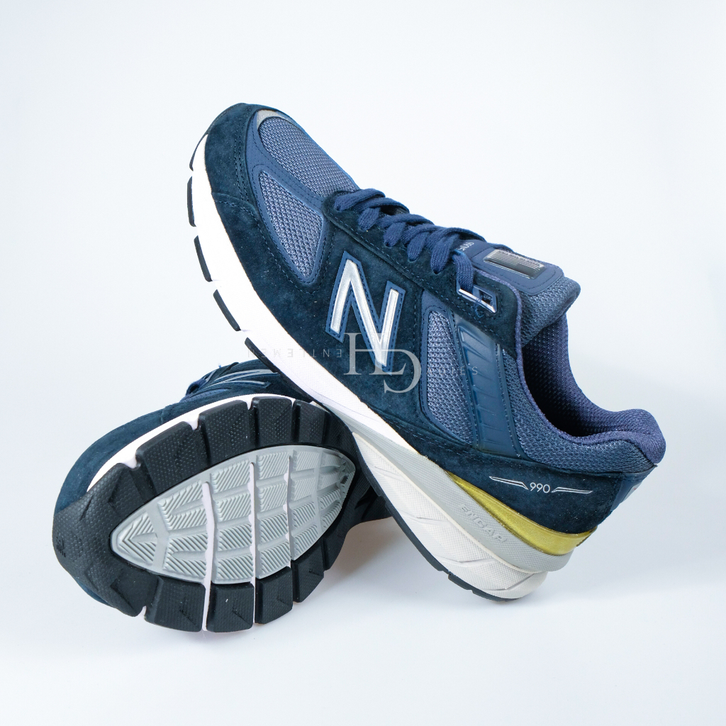 New Balance 990 V5 Navy/Grey M990NV5