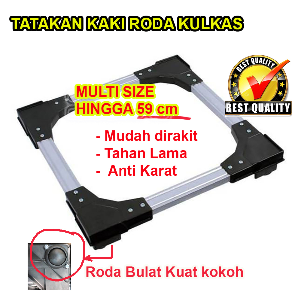 Tatakan kulkas 2 Pintu Roda Kulkas , Tatakan Kulkas , Tatakan Mesin Cuci dan Tatakan Lemari