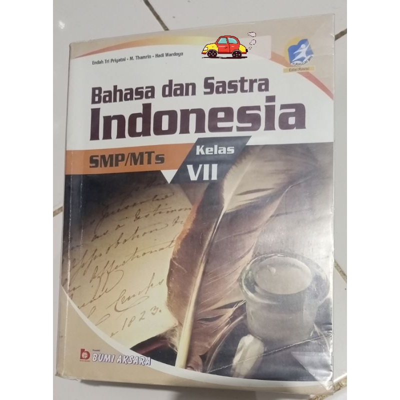 

Buku Bahasa Indonesia kelas 7 penerbit Bumi Aksara