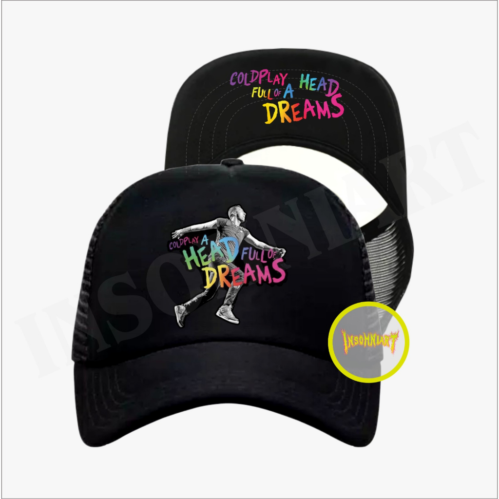 Topi Coldplay | Topi Band | Topi Metal | Topi Distro | Topi Trucker | Topi Punk | Coldplay | Topi Mu