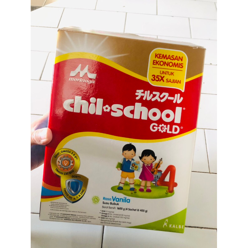 SUSU CHIL SCHOOL 4 GOLD 400gram DIJUAL MURAH