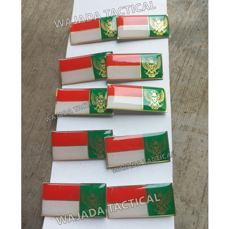 WAJADA Pin Bros Bendera Merah Putih Garuda