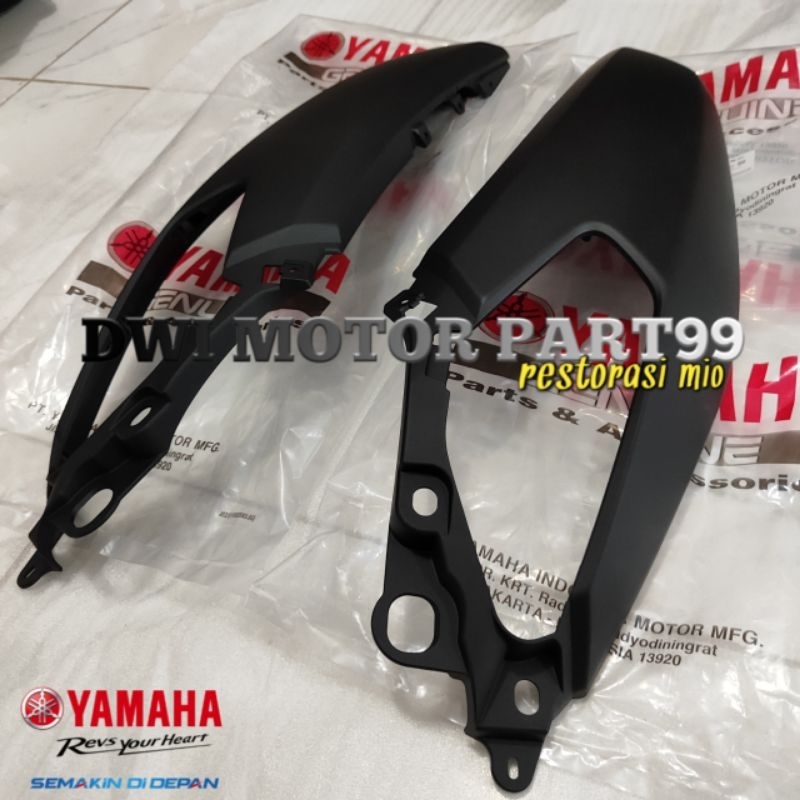 COVER SIDE BODY SET KANAN KIRI HITAM DOFF NMAX N MAX N-MAX 2DP-P7 ASLI ORIGINAL ITEM