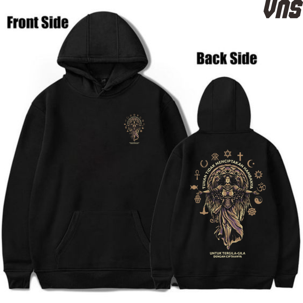 Hoodie Pria Distro Hitam Original Hodie Pria Hodie Distro Original Unisex motif pluralisme termurah