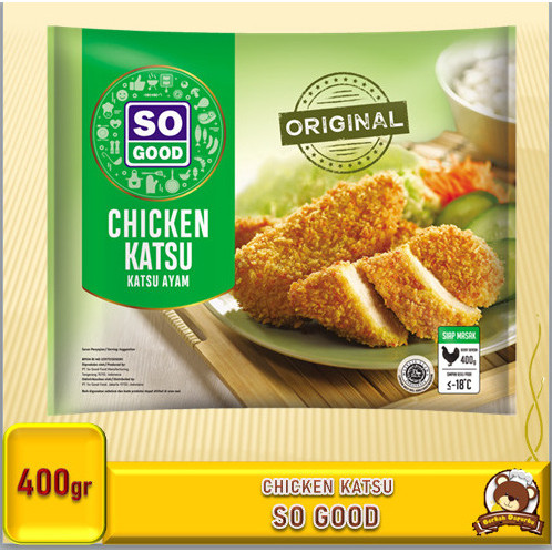 

So Good Chicken Katsu 400g Naget Nugget So Good Distributor Frozen Food Bogor