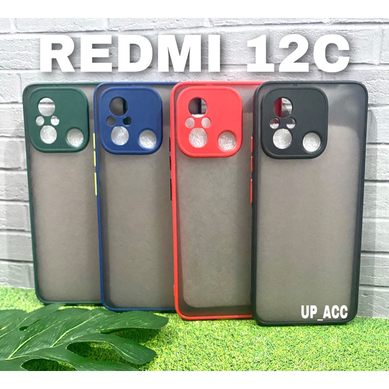 Soft Case Silikon Redmi 12C Redmi Note 12 4G Redmi Note 12 Pro 5G Aero My Choice Color Button Matte Frame Camera