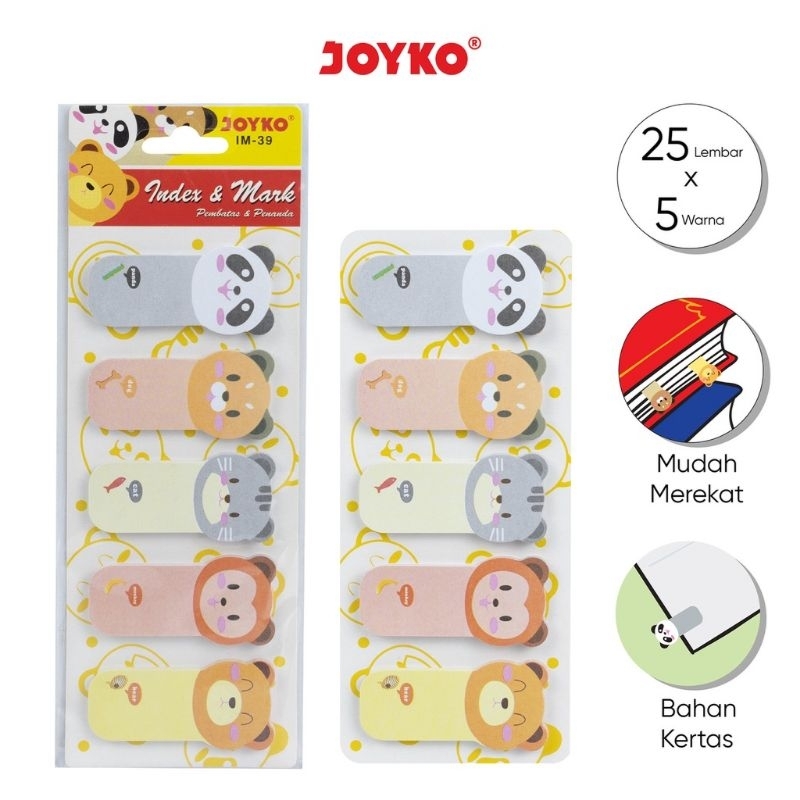 

Index Memo Joyko IM-39 Penanda Kertas Di Buku/Halaman Buku