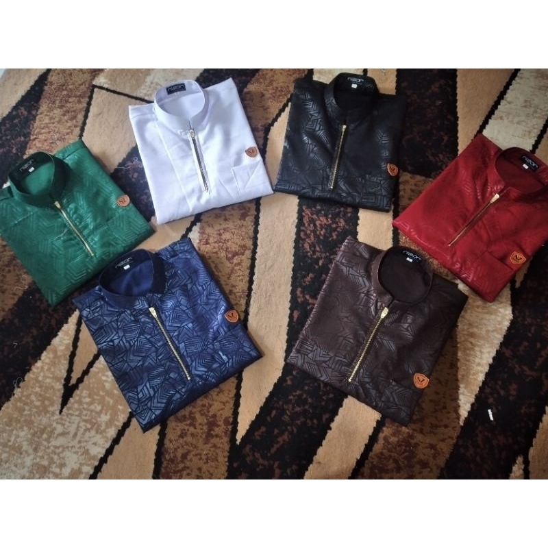 JUBAH/GAMIS EMBOS PRIA DEWASA SIZE M L XL XXL