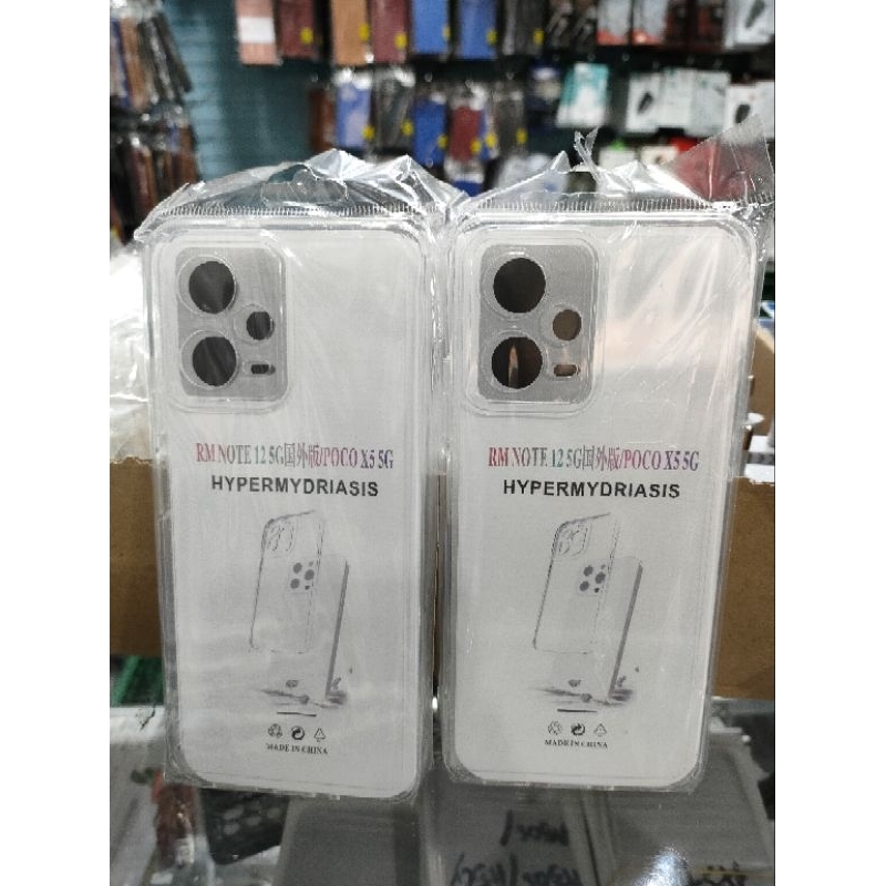 Softcase Poco X5 5G Silikon Casing Case Bening Transparan Terasfaran Pelindung Pro Camera