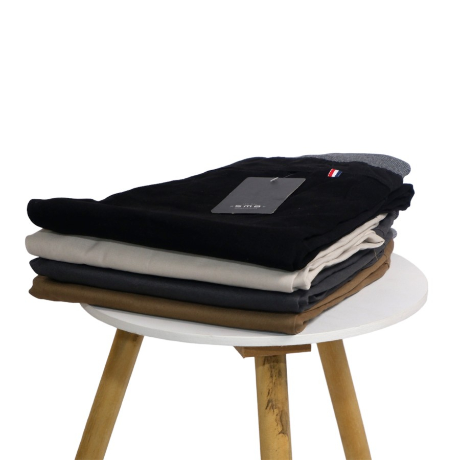 CELANA PANJANG CHINOS PINGGANG KARET RIP KOLOR ELASTIS BIG SIZE JUMBO [BIG SIZE] KERJA HARIAN