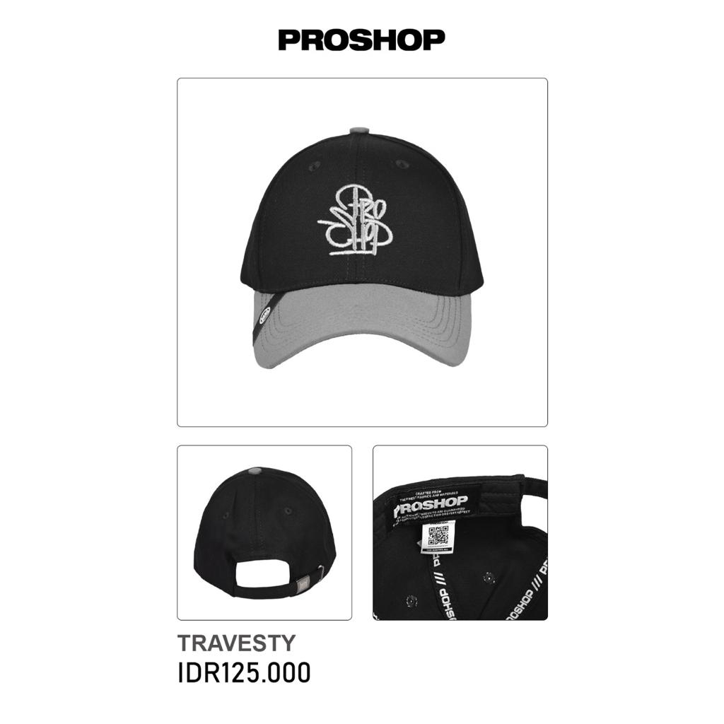 PROSHOP Topi Baseball Polocap Polo Cap Logo Khaki 019