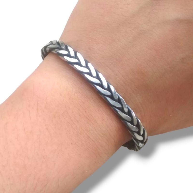 Gelang Monel Papua Model Anyaman