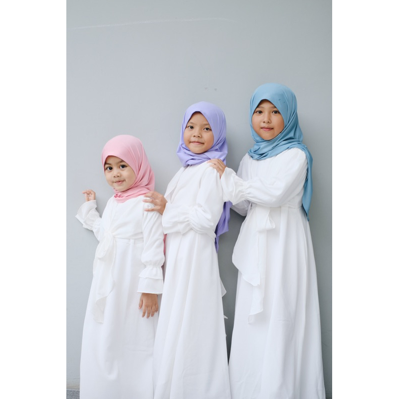 Pashmina instan anak Aluna / hijab anak jilbab anak