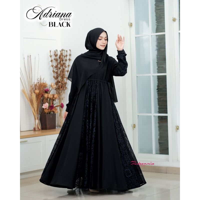 OPEN PO GAMIS ADRIANA DRESS BY ZABANNIA