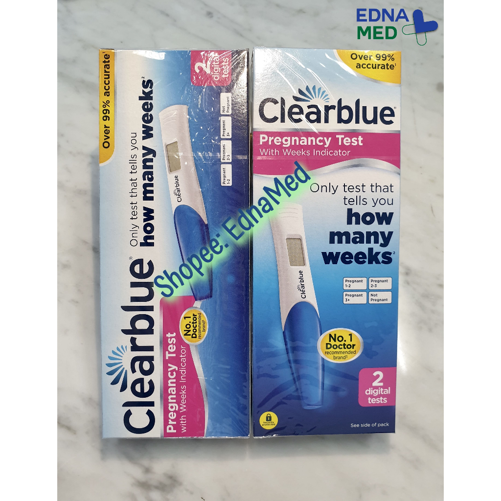 Clearblue Digital Pregnancy Test With Weeks Indicator