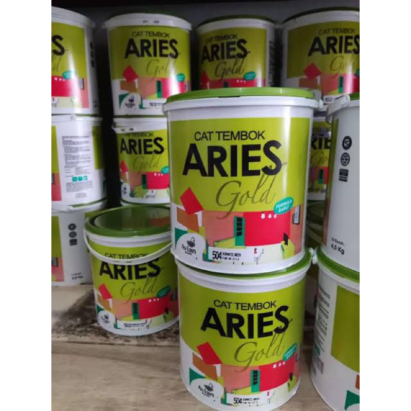 cat tembok aries gold