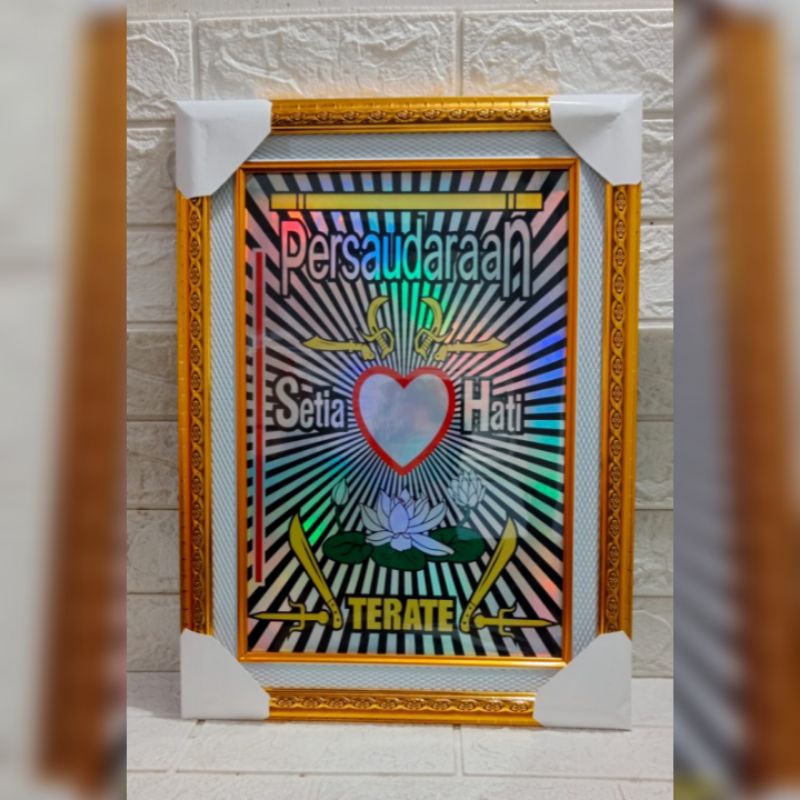 PIGURA PSHT HOLOGRAM PAJANGAN DINDING PSHT