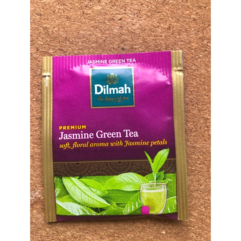 

Dilmah Jasmine Green Tea - Individually Wrapped Tea Bags (per bag)