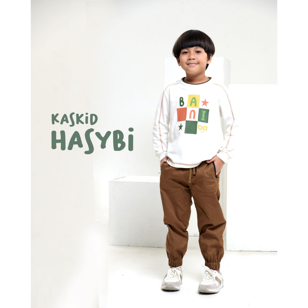 Kaos anak Kaskid Hasybi | Kaos anak bani batuta | Sweater anak laki laki | Sweater anak | kaos lenga