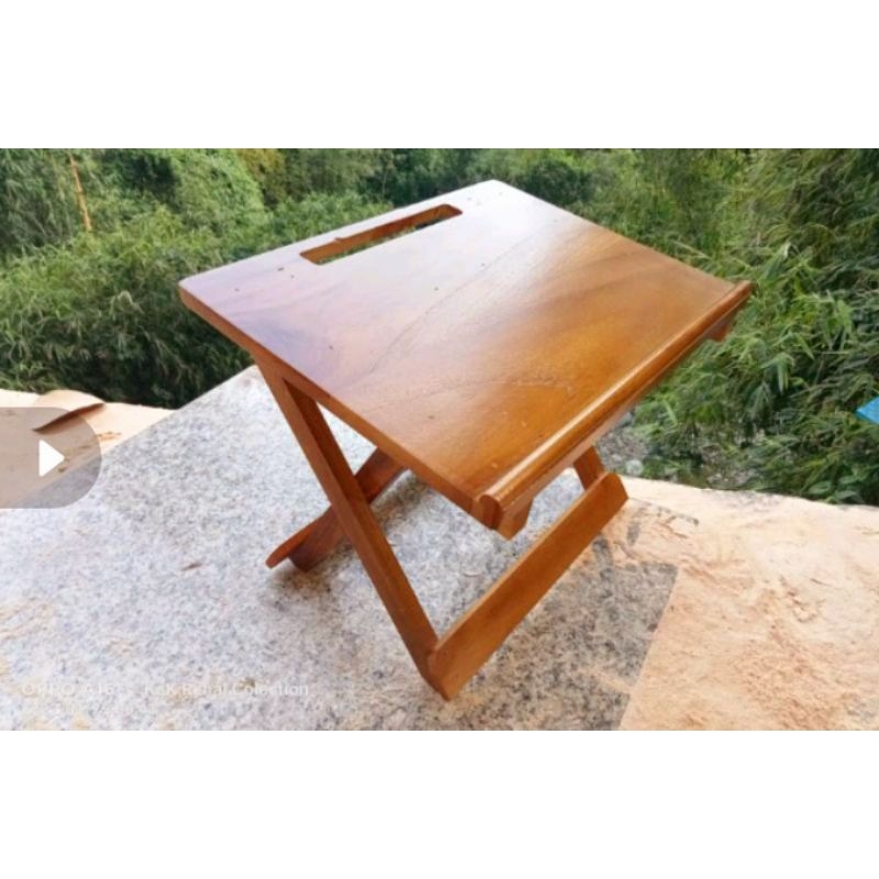 grosir meja ngaji Alquran lipat satu terbaru /meja laptop /dampar ngaji/rekhal ngaji