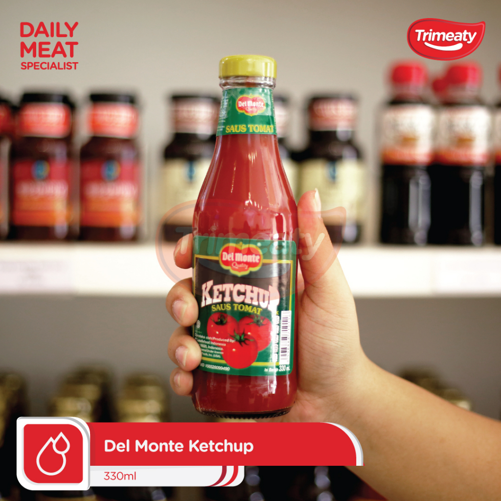 

Del Monte Ketchup Sauce / Saus Tomat - 330gr